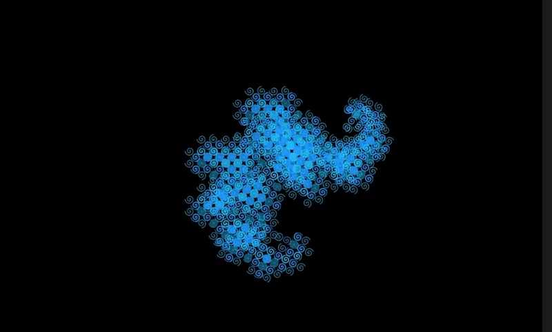 Dragon Spiral Animation